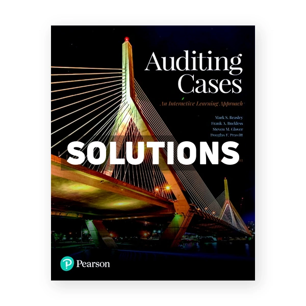 Auditing Case An Interactive Learning Approach 7th edition Beasley Solutions Manual