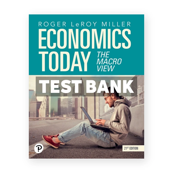 Economics Today - The Macro View 21st edition Miller Test Bank