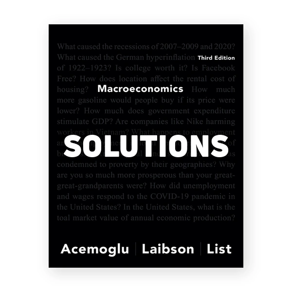 Macroeconomics 3rd edition Acemoglu Solutions Manual