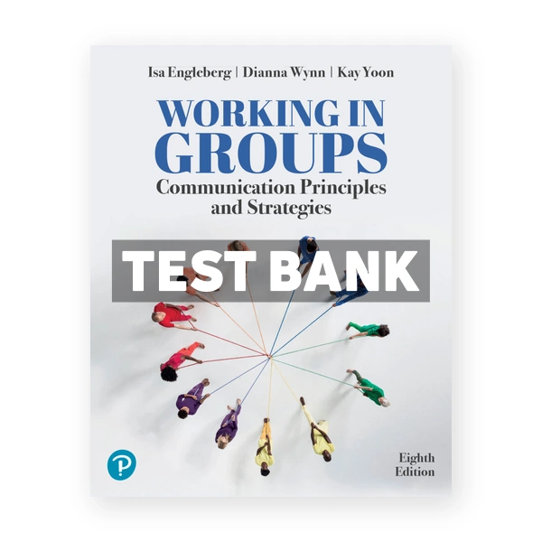 Working in Groups 8th edition Engleberg Test Bank