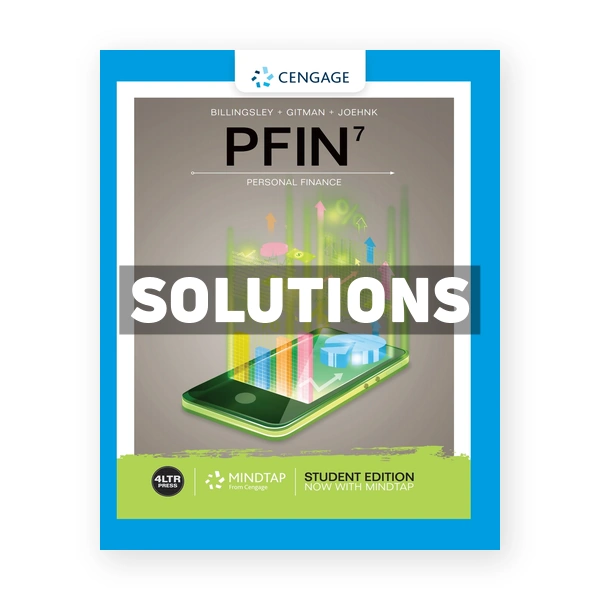 PFIN 7th edition Billingsley Solutions Manual