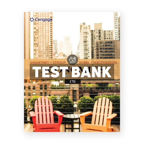 Economics Private and Public Choice 17th edition Gwartney Test Bank