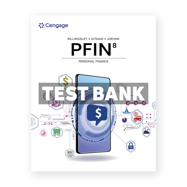 PFIN 8th edition Billingsley Test Bank