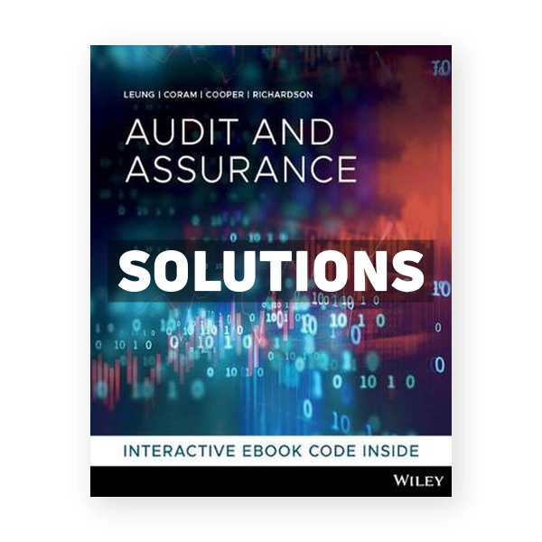 Audit and Assurance Services 1st edition Leung Solutions Manual