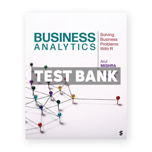 Business Analytics 1st edition Mishra Test Bank
