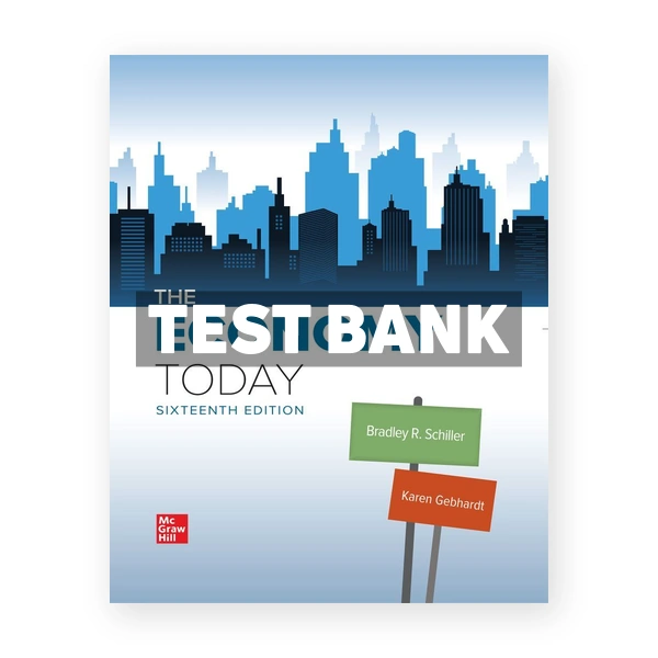 Economy Today 16th edition Schiller Test Bank