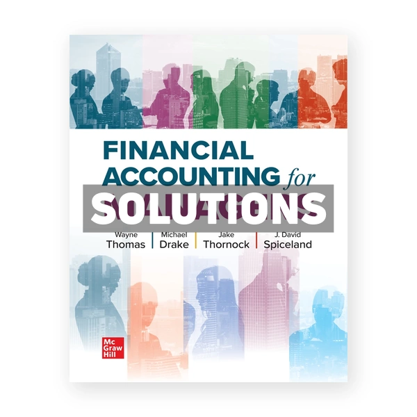 Financial Accounting for Managers 1st edition Thomas Solutions Manual