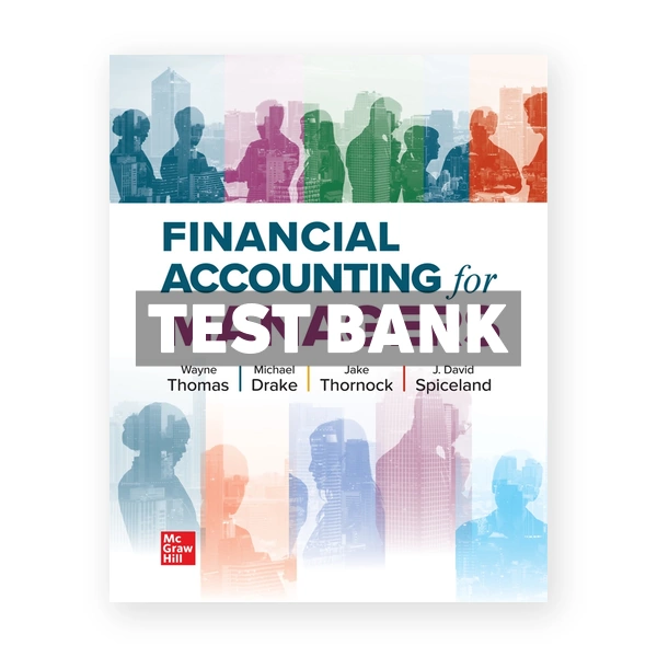 Financial Accounting for Managers 1st edition Thomas Test Bank