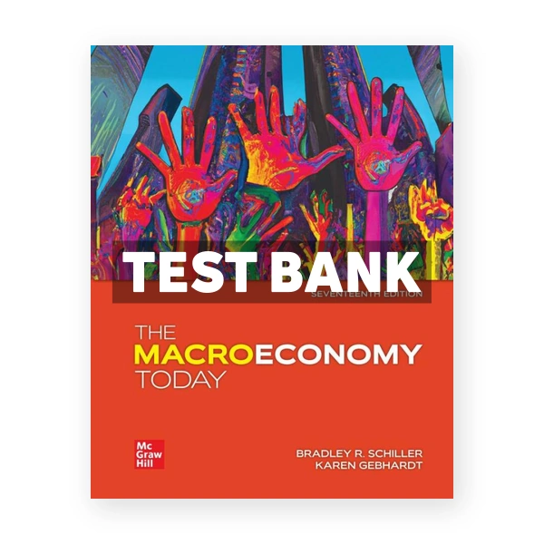 The Macroeconomy Today 17th edition Schiller Test Bank