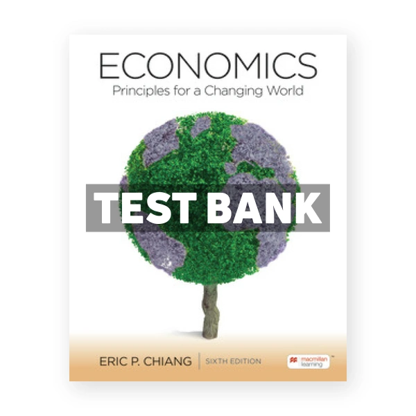 Economics 6th edition Chiang Test Bank