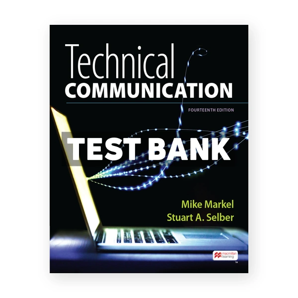 Technical Communication 14th edition Markel Test Bank
