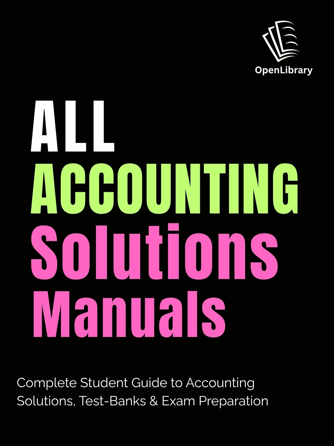 Accounting Solutions Manuals