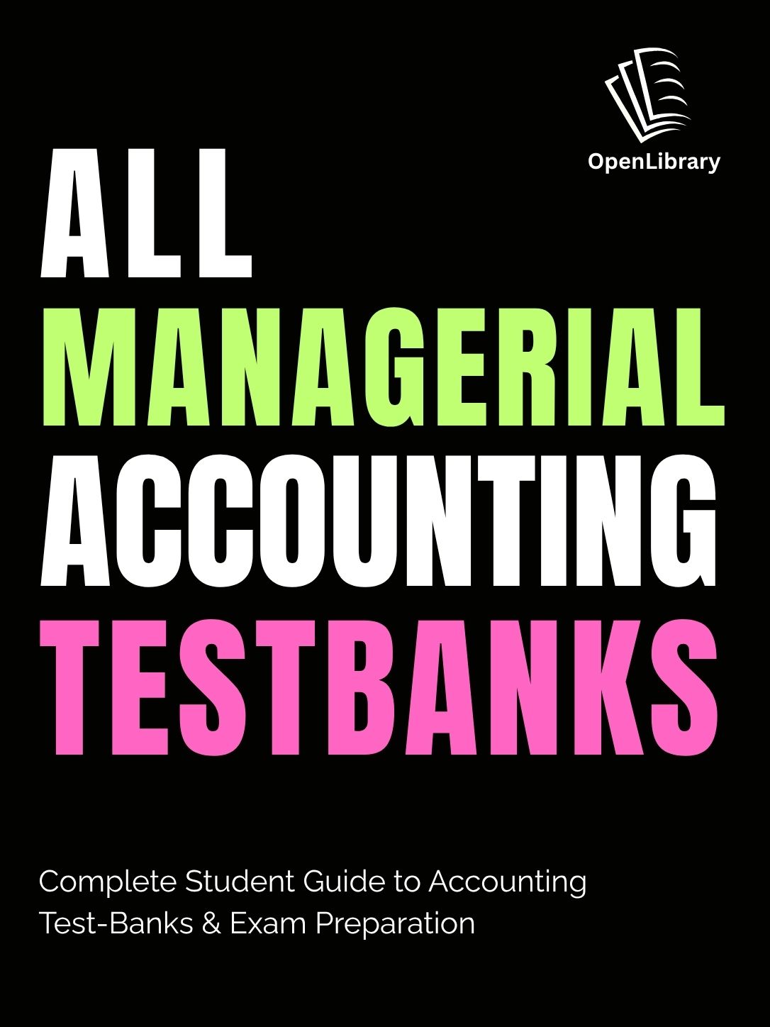 Managerial Accounting Test Banks